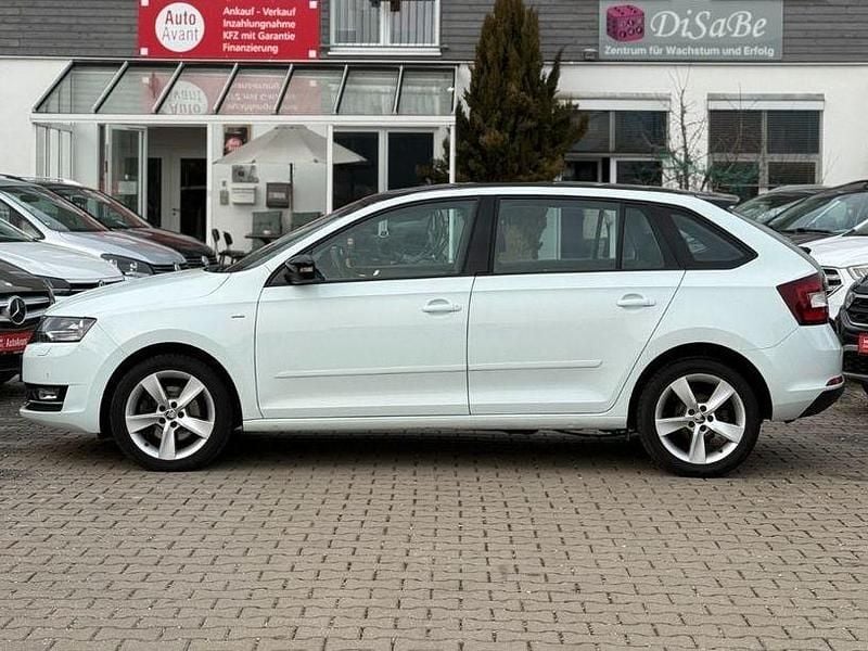 Gebraucht Skoda Rapid Clever 110 PS (80 kW) 2018 Weiß Kleinwagen