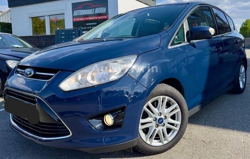 Blau Gebraucht 2014 Ford C-MAX Titanium Van / Kleinbus | 5.899 € (Guter Preis) - Bild 1/4
