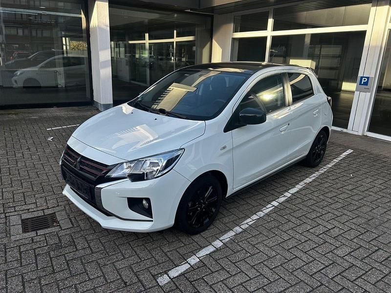 Weiß Gebraucht 2021 Mitsubishi Space Star Top Kleinwagen | 8.759 € (Superpreis) - Bild 1/4