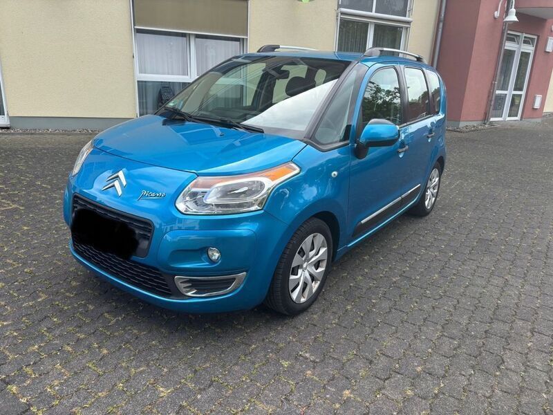 Blau Gebraucht 2011 Citroën C3 Picasso Exclusive Van / Kleinbus | 2.990 € (Superpreis) - Bild 1/4