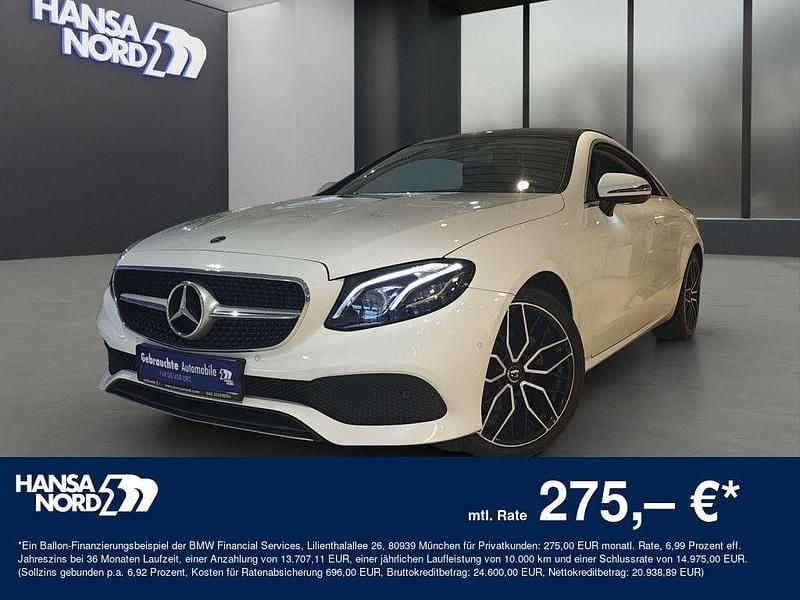 Gebraucht Mercedes E220 Avantgarde 194 PS (142 kW) 2019 Weiss / polarweiß Coupé