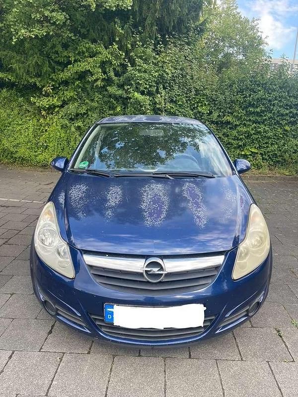 Blau Gebraucht 2007 Opel Corsa Edition Kleinwagen | 3.000 € (Etwas zu teuer) - Bild 1/4