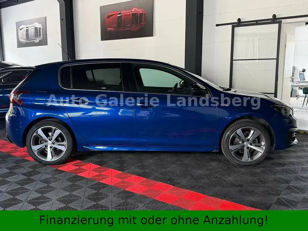 Gebraucht Peugeot 308 GT-line 131 PS (96 kW) 2017 Blau Limousine
