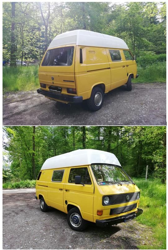Gelb Gebraucht 1988 VW T3 Van | 14.999 € - Bild 1/4