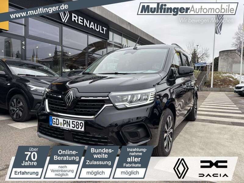 Black pearlschwarz Neu 2024 Renault Kangoo Techno Van / Kleinbus | 30.200 € (Fairer Preis) - Bild 1/4