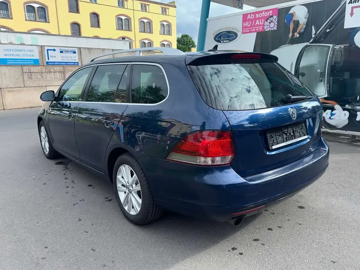 Brugt VW Golf VI Style 105 HK (77 kW) 2011 Blå Hatchback