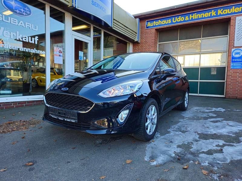 Obsidianschwarz metallic Gebraucht 2020 Ford Fiesta Kleinwagen | 8.250 € (Superpreis) - Bild 1/4