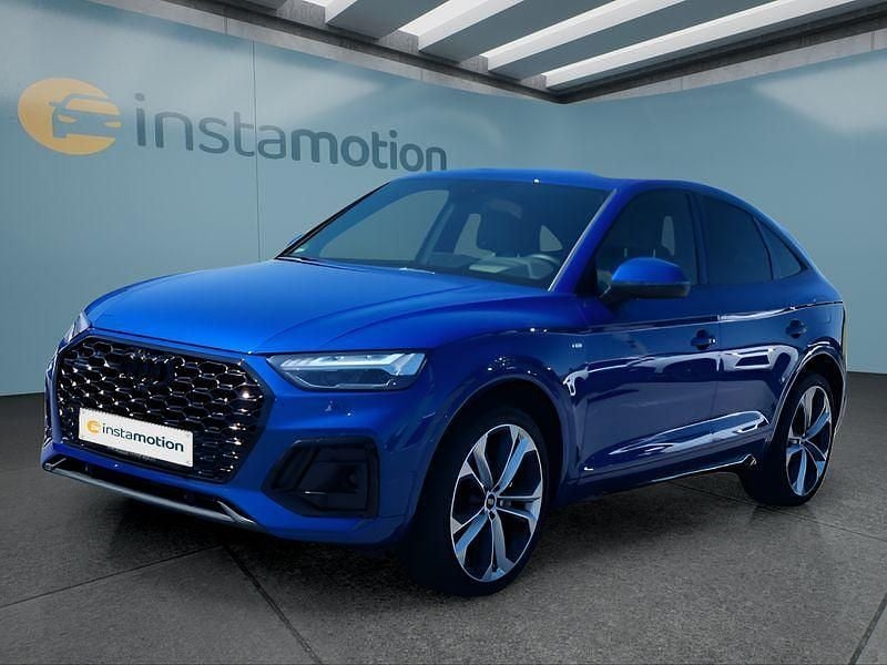 Blau Gebraucht 2022 Audi Q5 Sportback SUV | 44.999 € (Fairer Preis) - Bild 1/4