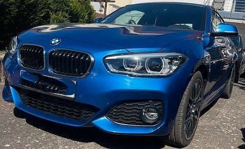 Blau Gebraucht 2017 BMW 118 M Sport Kleinwagen | 14.950 € (Superpreis) - Bild 1/4
