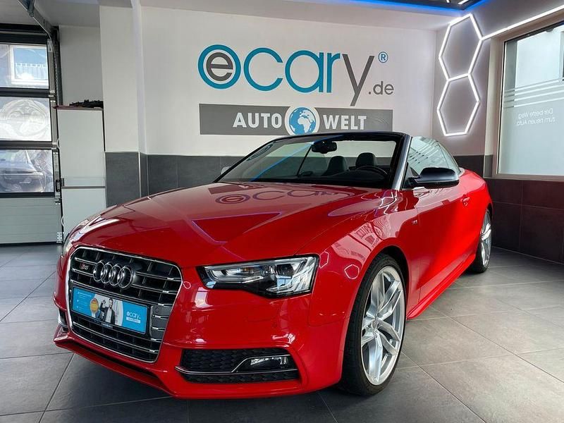 Rot Gebraucht 2016 Audi S5 Cabriolet Sport Cabrio | 26.995 € (Fairer Preis) - Bild 1/4
