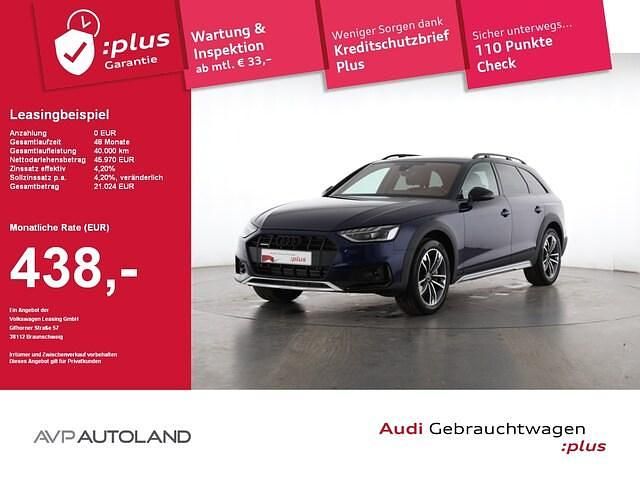 Navarrablau metallic Gebraucht 2024 Audi A4 Allroad Ambiente Kombi | 45.970 € (Fairer Preis) - Bild 1/4