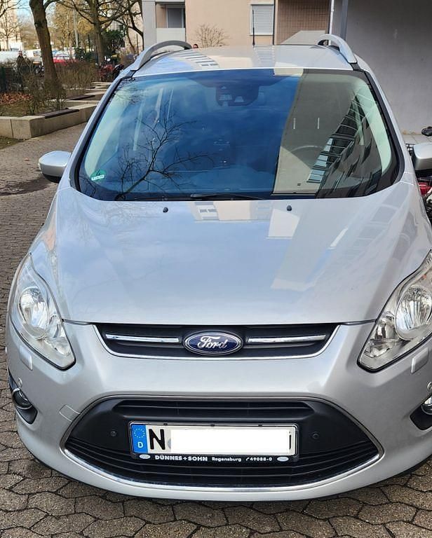 Gebraucht Ford Grand C-Max Trend 101 PS (74 kW) 2014 Silber Van / Kleinbus