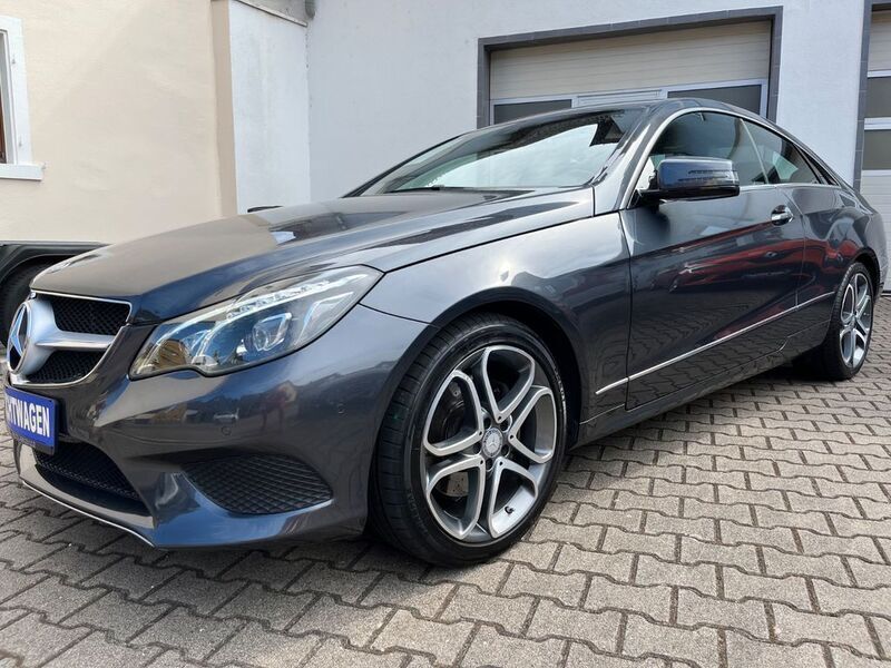 Grau Gebraucht 2015 Mercedes E200 Avantgarde Coupé | 17.990 € (Fairer Preis) - Bild 1/4