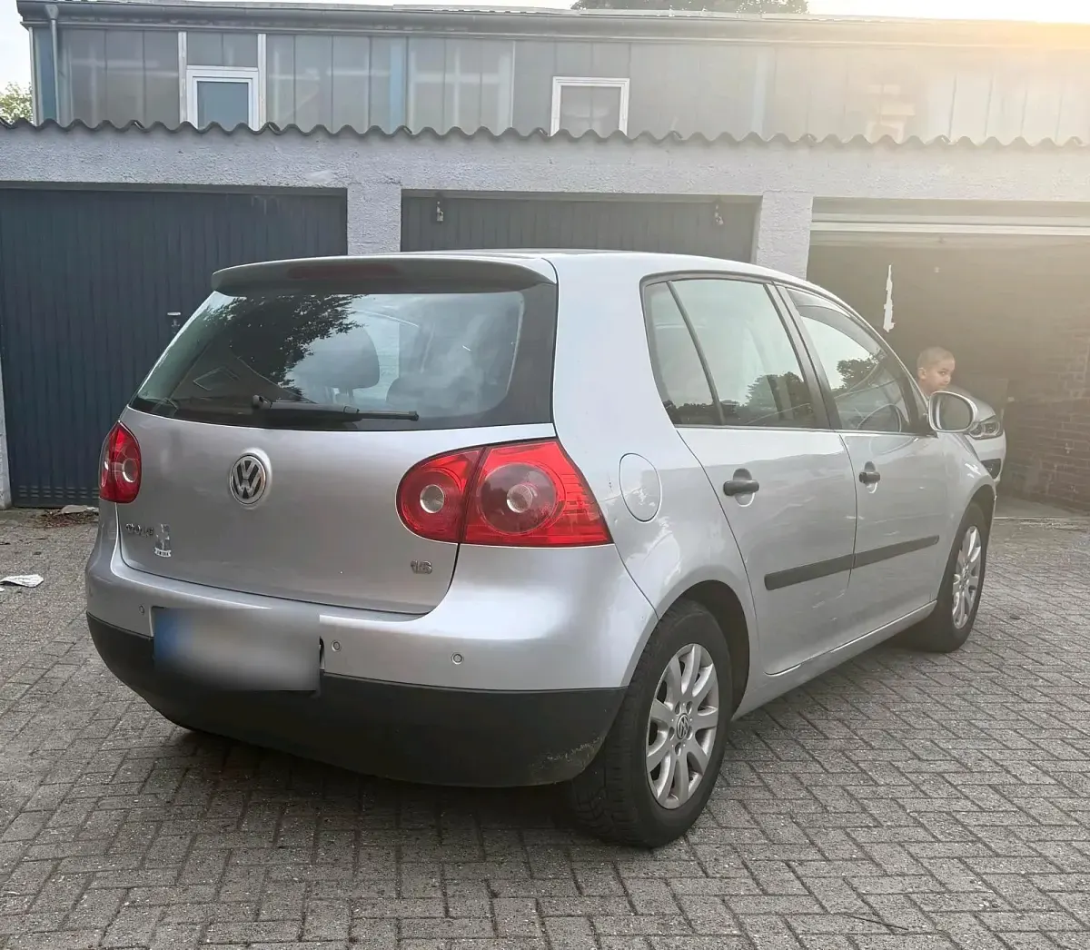 Gebraucht VW Golf V 2004 Silber Kleinwagen