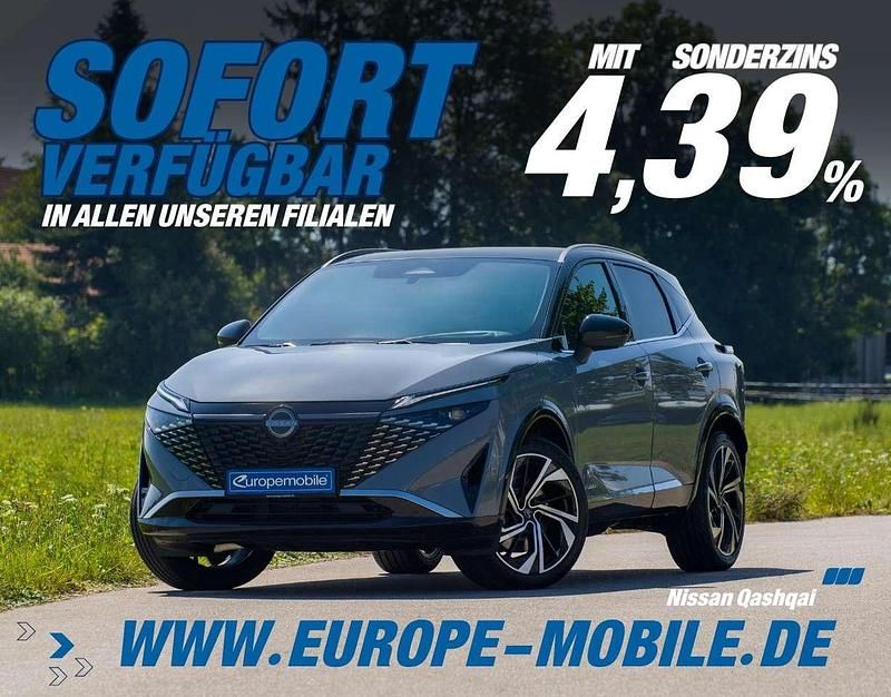 Pearl black Neu 2025 Nissan Qashqai Tekna+ SUV | 37.799 € (Fairer Preis) - Bild 1/4