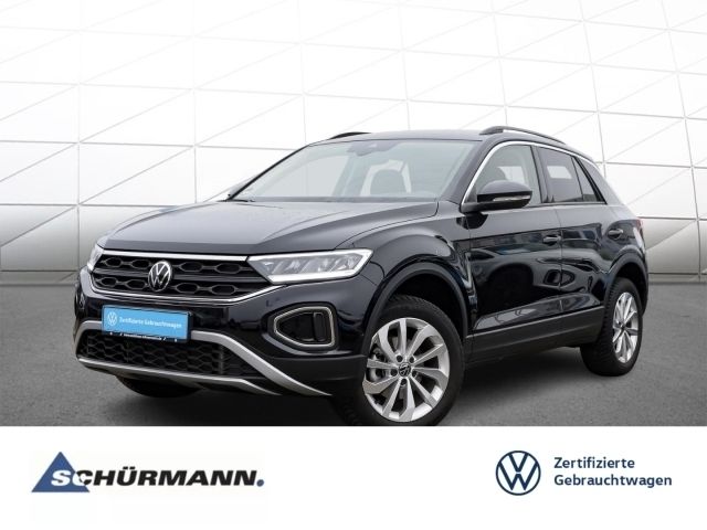 Schwarz Gebraucht 2024 VW T-Roc Life SUV | 29.929 € (Fairer Preis) - Bild 1/4
