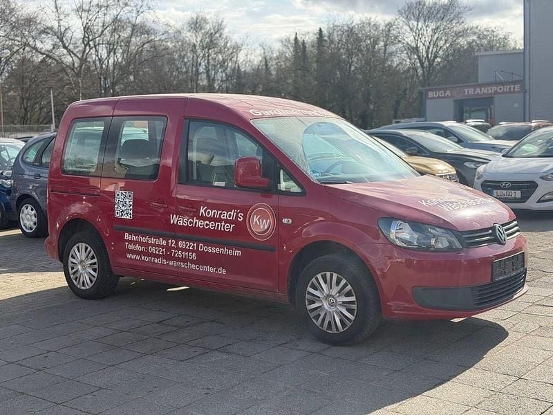 Gebraucht VW Caddy Trendline 86 PS (63 kW) 2013 Rot Van / Kleinbus