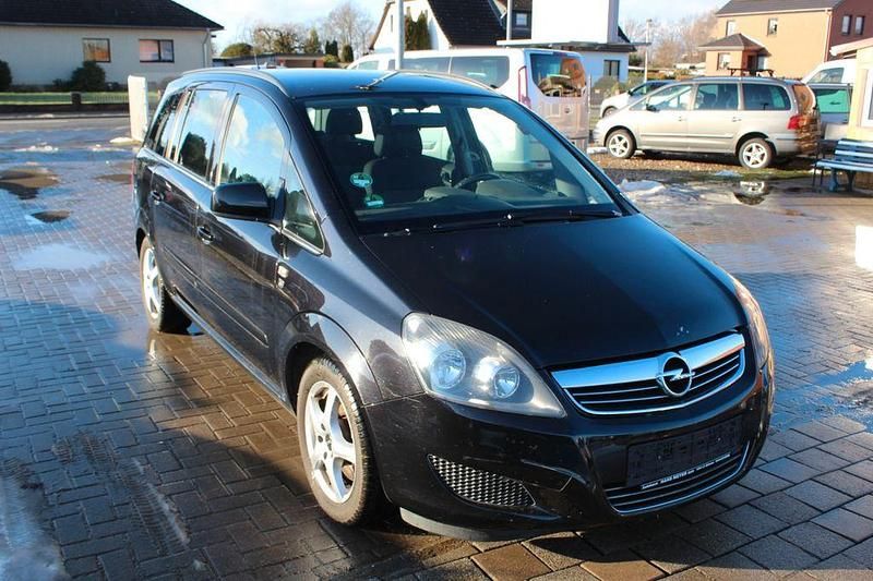 Gebraucht Opel Zafira 120 PS (88 kW) 2010 Schwarz Van / Kleinbus