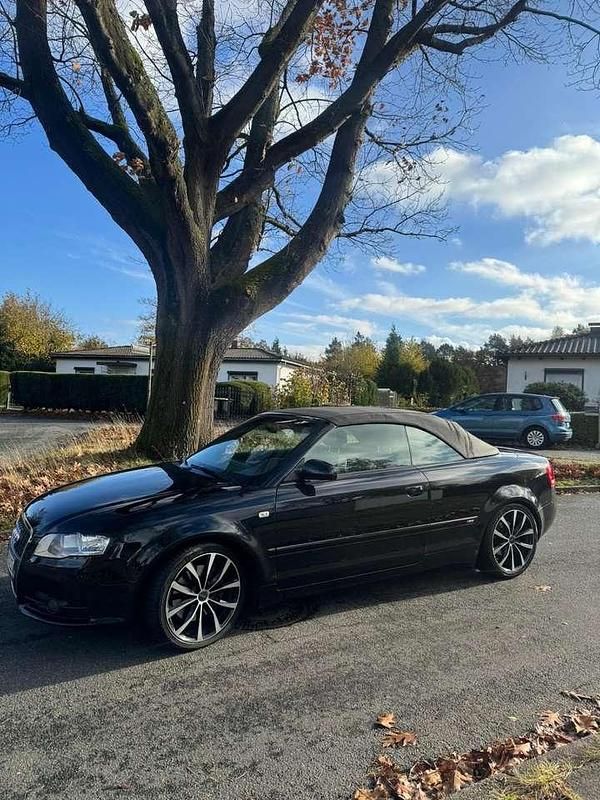 Gebraucht Audi A4 Cabriolet S-Line 200 PS (147 kW) 2009 Schwarz Cabrio