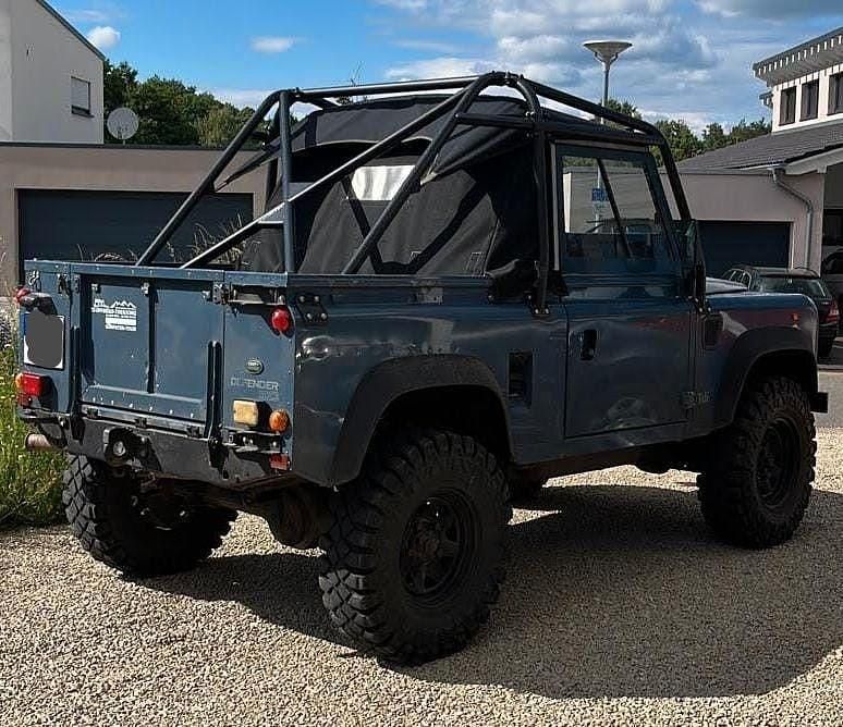 Brugt Land Rover Defender 113 HK (83 kW) 1997 Blå SUV