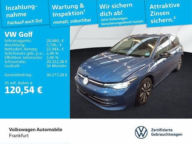 Blau Gebraucht 2025 VW Golf Goal Limousine | 28.680 € (Fairer Preis) - Bild 1/4