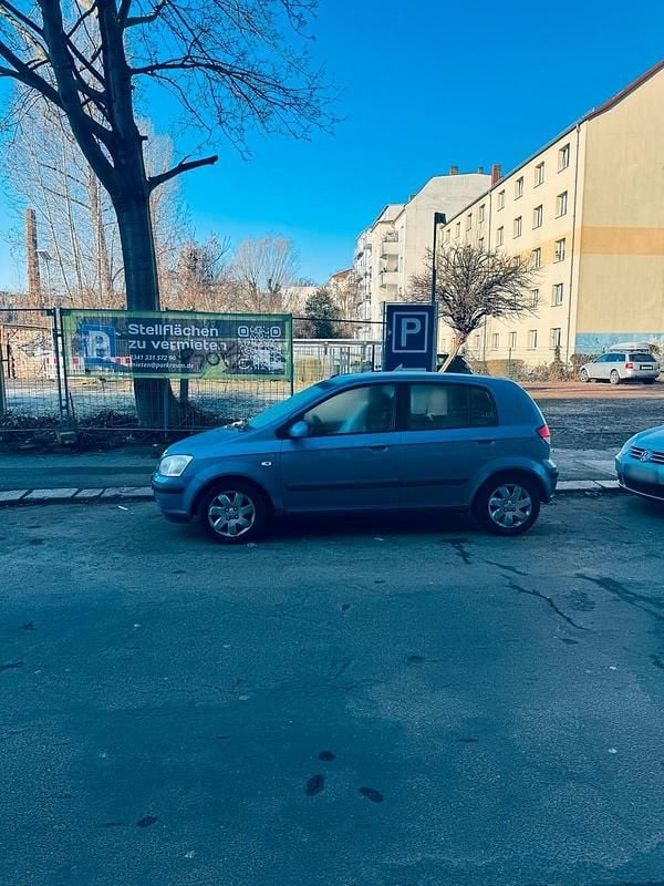 Second-hand Hyundai Getz 65 CP (47 kW) 2003 Albastru Hatchback