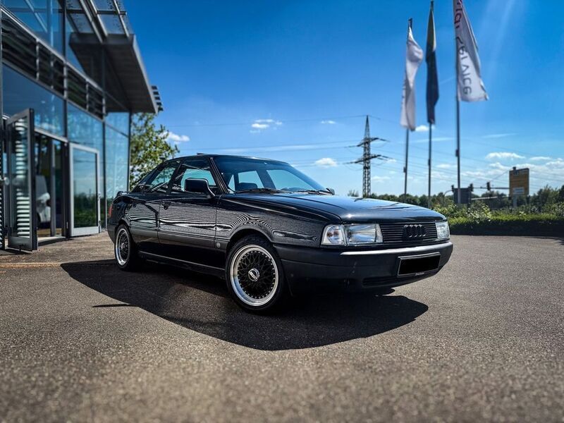 Schwarz Gebraucht 1990 Audi 80 Performance Limousine | 6.300 € - Bild 1/4
