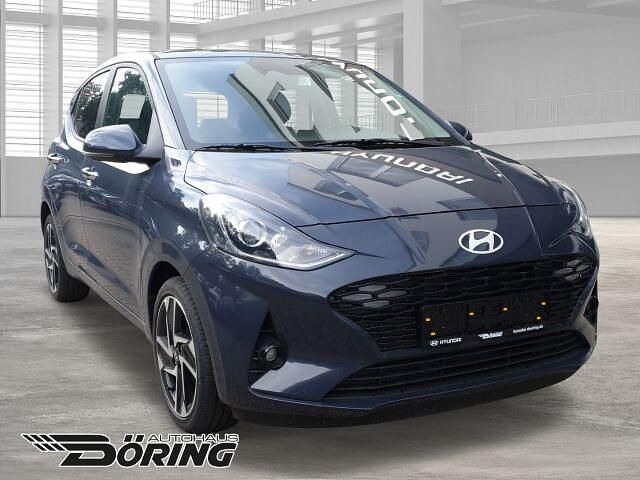 Gebraucht Hyundai i10 Prime 77 PS (56 kW) 2024 Aurora grey / met Kleinwagen