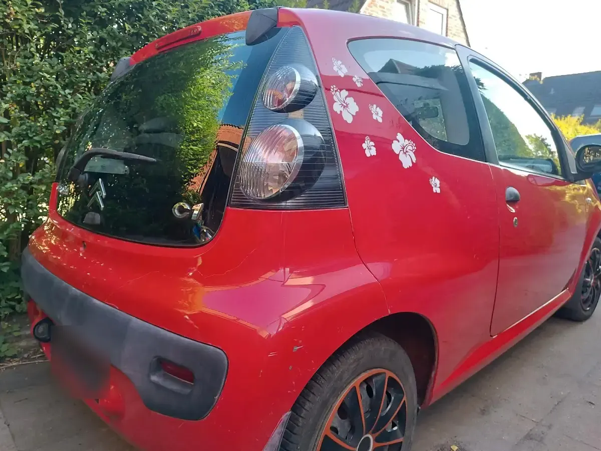 Gebraucht Citroën C1 68 PS (50 kW) 2012 Rot Kleinwagen