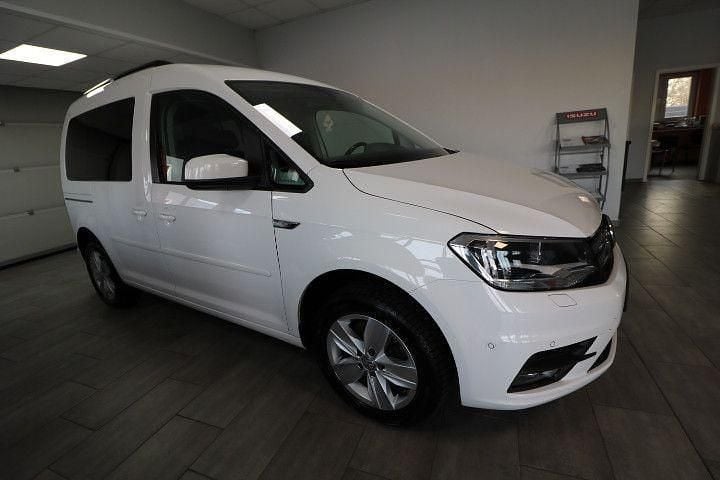 Candyweiß Gebraucht 2018 VW Caddy Comfortline Van / Kleinbus | 14.890 € (Guter Preis) - Bild 1/4