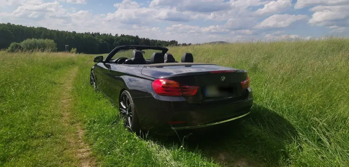 Gebraucht BMW 420 Cabriolet Comfort Edition 184 PS (135 kW) 2014 Schwarz Cabrio