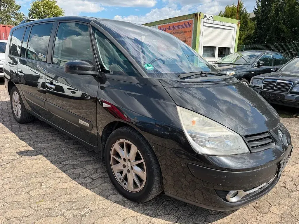 Gebraucht Renault Espace 150 PS (110 kW) 2008 Schwarz Van / Kleinbus