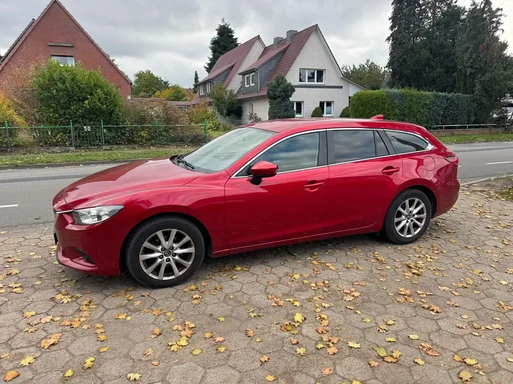 Usata Mazda 6 150 CV (110 kW) 2016 Rosso Station wagon