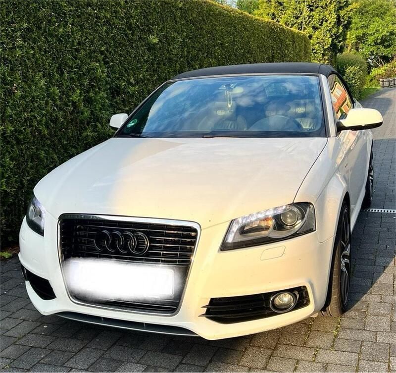 Weiß Gebraucht 2011 Audi A3 Cabriolet Ambition Cabrio | 9.450 € - Bild 1/4