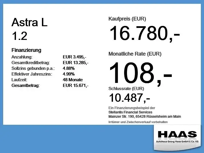 Gebraucht Opel Astra 131 PS (96 kW) 2023 Karbon schwarz Kleinwagen