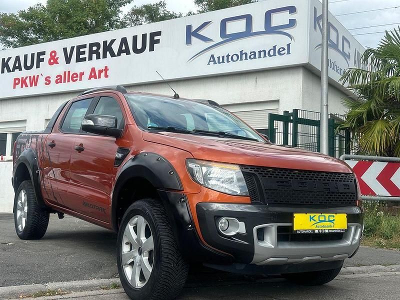Orange Gebraucht 2015 Ford Ranger Wildtrack Abholung | 19.450 € (Fairer Preis) - Bild 1/4