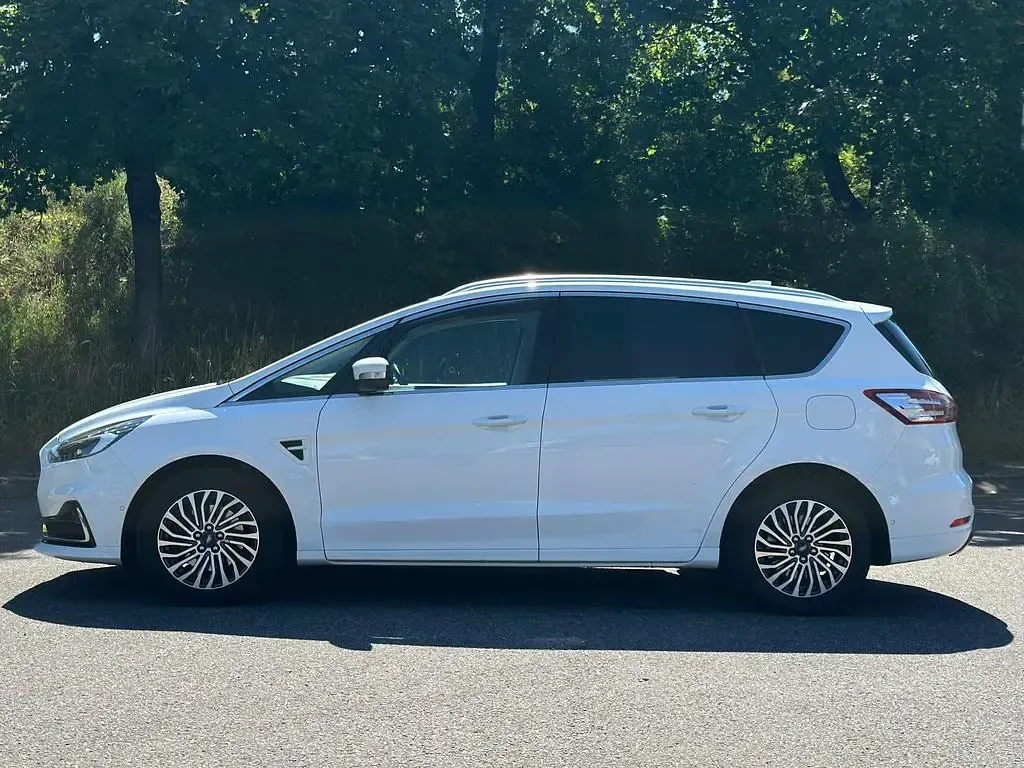 Gebraucht Ford S-MAX Titanium 190 PS (139 kW) 2019 Weiß Van / Kleinbus