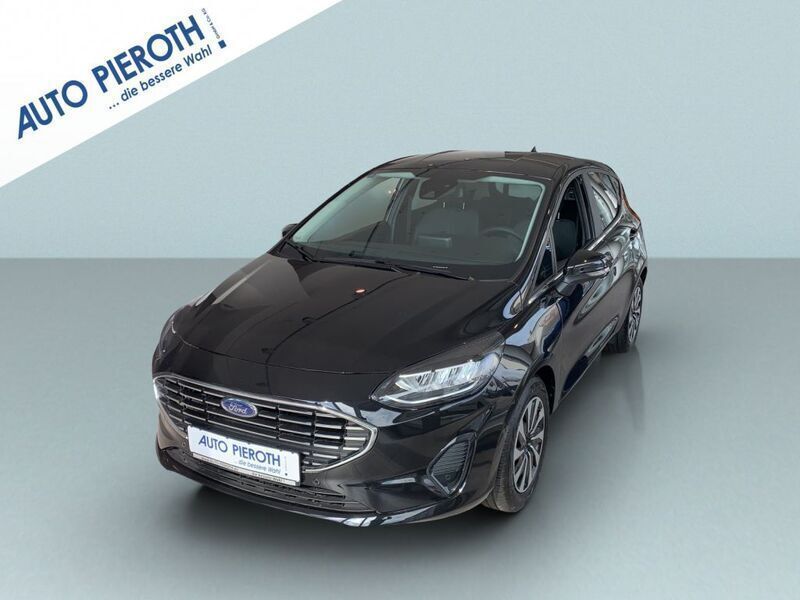 Agate black metallic Gebraucht 2023 Ford Fiesta Titanium Kleinwagen | 22.850 € (Fairer Preis) - Bild 1/4