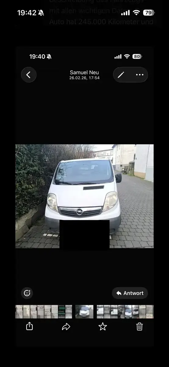 Gebraucht Opel Vivaro 90 PS (66 kW) 2006 Van / Kleinbus