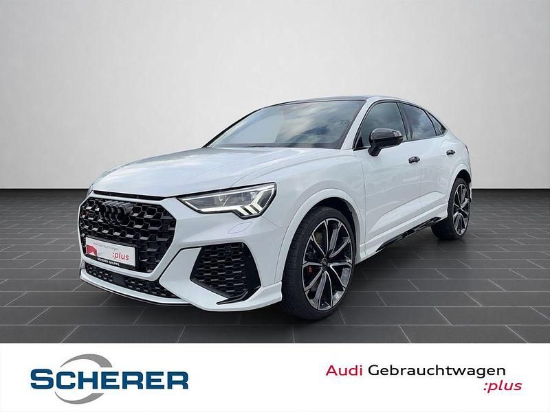 Gletscherweiß metallic (metallic) Gebraucht 2022 Audi RS Q3 Sportback Ambiente SUV | 48.900 € (Superpreis) - Bild 1/4