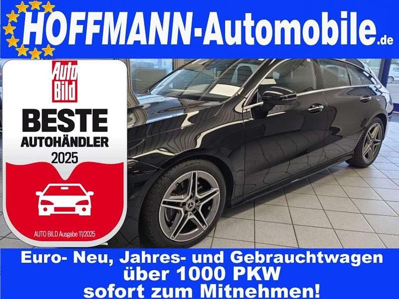 Kosmosschwarz met. (metallic) Gebraucht 2025 Mercedes CLA200 AMG Kombi | 31.400 € (Fairer Preis) - Bild 1/3