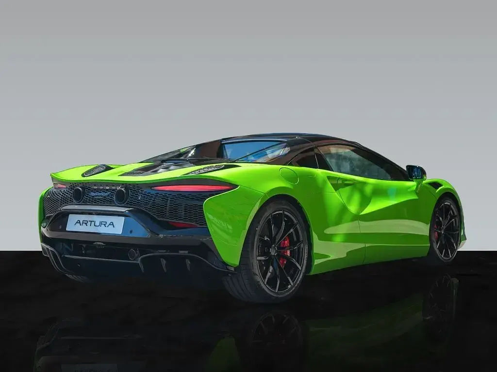 Neu McLaren Artura 700 PS (514 kW) 2026 Grün Cabrio