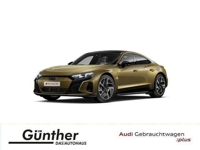 Taktikgrün metallic Gebraucht 2022 Audi RS e-tron GT Ambiente Limousine | 58.991 € (Guter Preis) - Bild 1/4