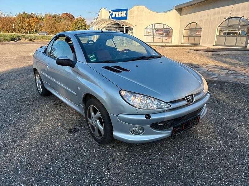 Gris aluminium Gebraucht 2003 Peugeot 206 CC Cabrio | 750 € (Superpreis) - Bild 1/4