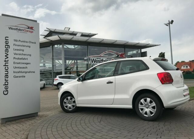 Gebraucht VW Polo Trendline 60 PS (44 kW) 2014 Weiß Kleinwagen