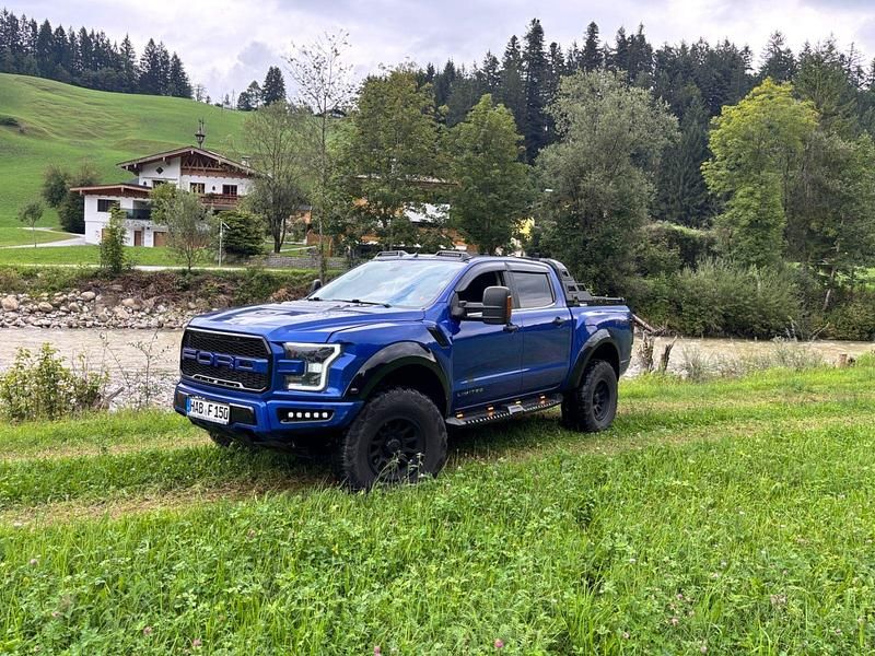 Blau Gebraucht 2014 Ford Ranger Raptor Abholung | 27.900 € - Bild 1/4