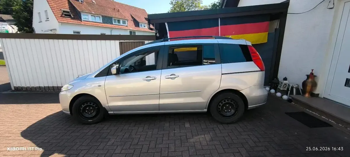 Gebraucht Mazda 5 150 PS (110 kW) 2007 Silber Van / Kleinbus