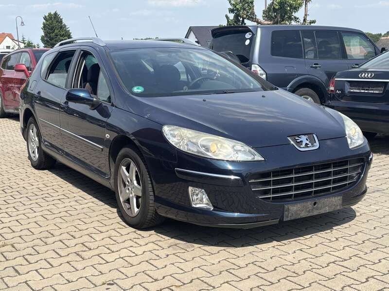 Blau Gebraucht 2009 Peugeot 407 Business-Line Kombi | 3.490 € (Fairer Preis) - Bild 1/4