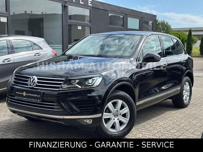 Schwarz Gebraucht 2016 VW Touareg SUV | 16.290 € (Superpreis) - Bild 1/4