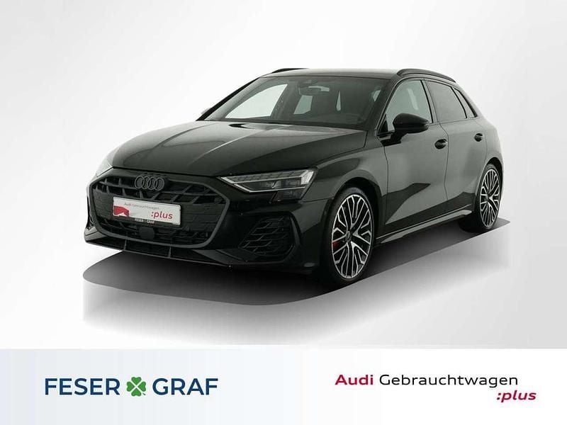 Mythosschwarz metallic Gebraucht 2025 Audi S3 Ambiente Limousine | 48.748 € (Fairer Preis) - Bild 1/4